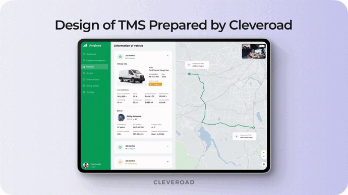 TMS designd by Cleveroad