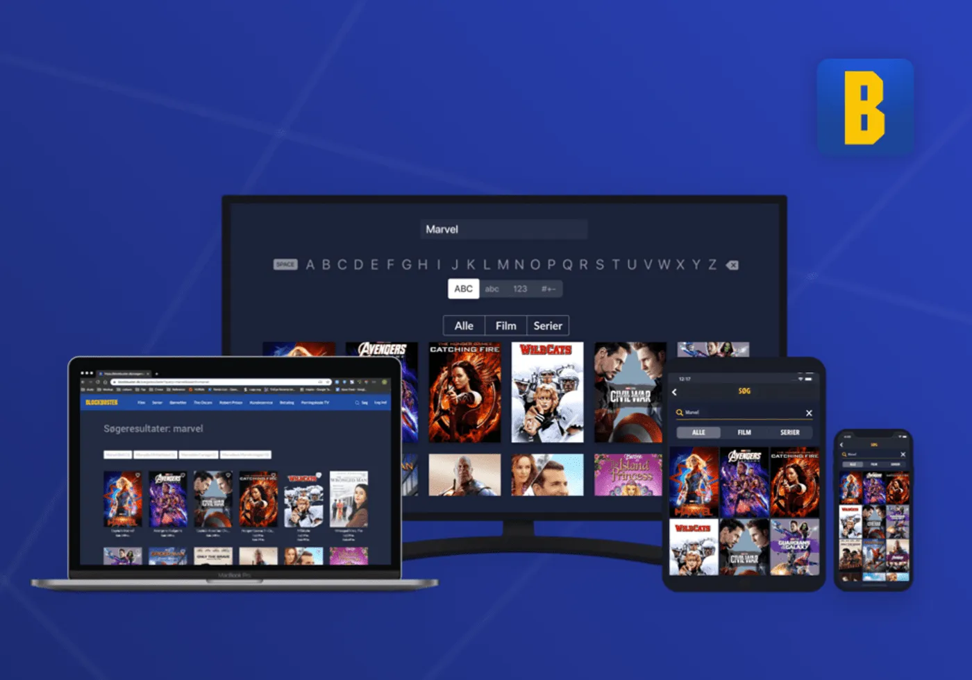 Blockbuster video streaming website