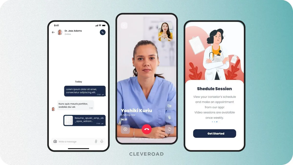 Clinic management system by Cleveroad