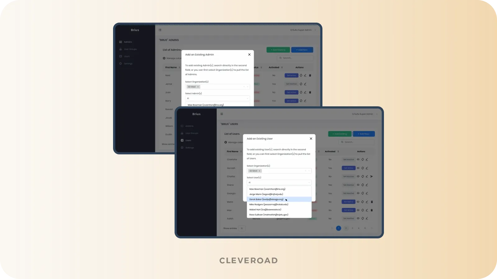 CRM software from Cleveroad