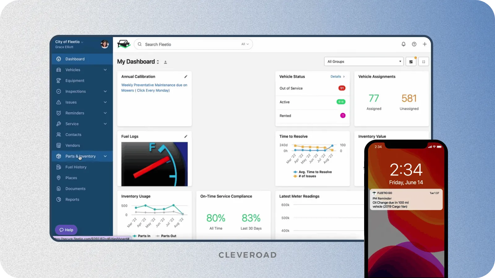 fuel management by Fleetio