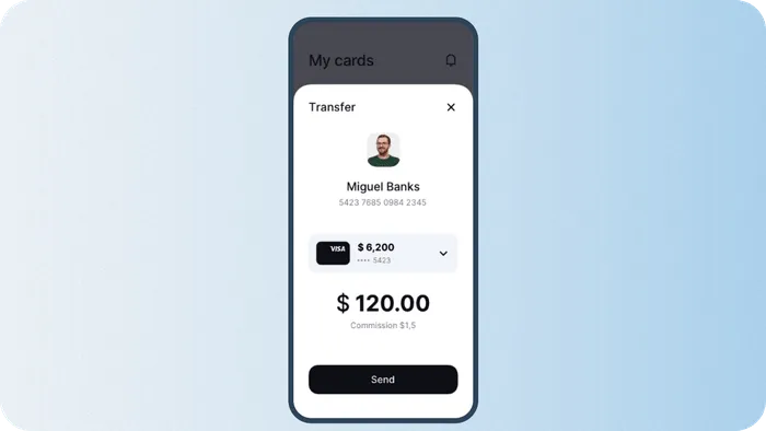 In-app payment feature