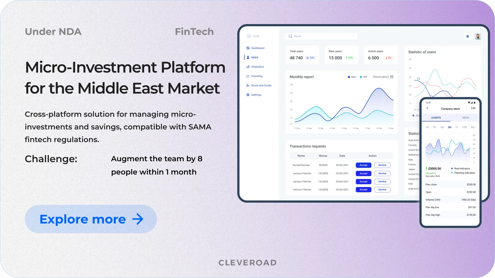 Micro-investment platform