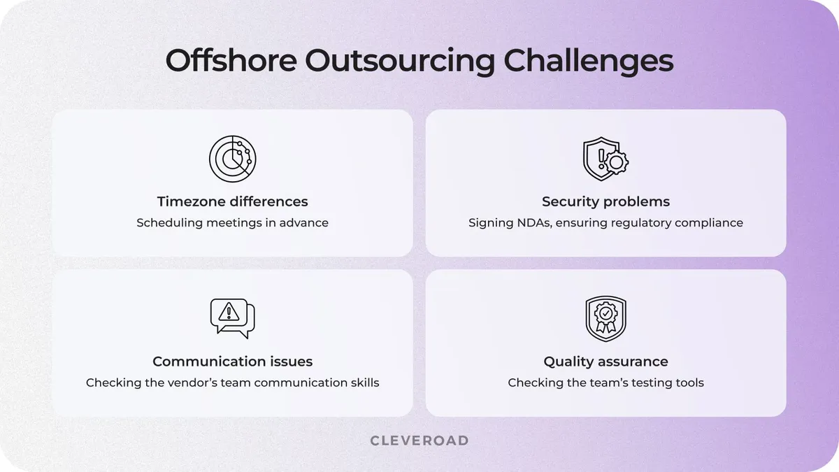 offshore dev challenges