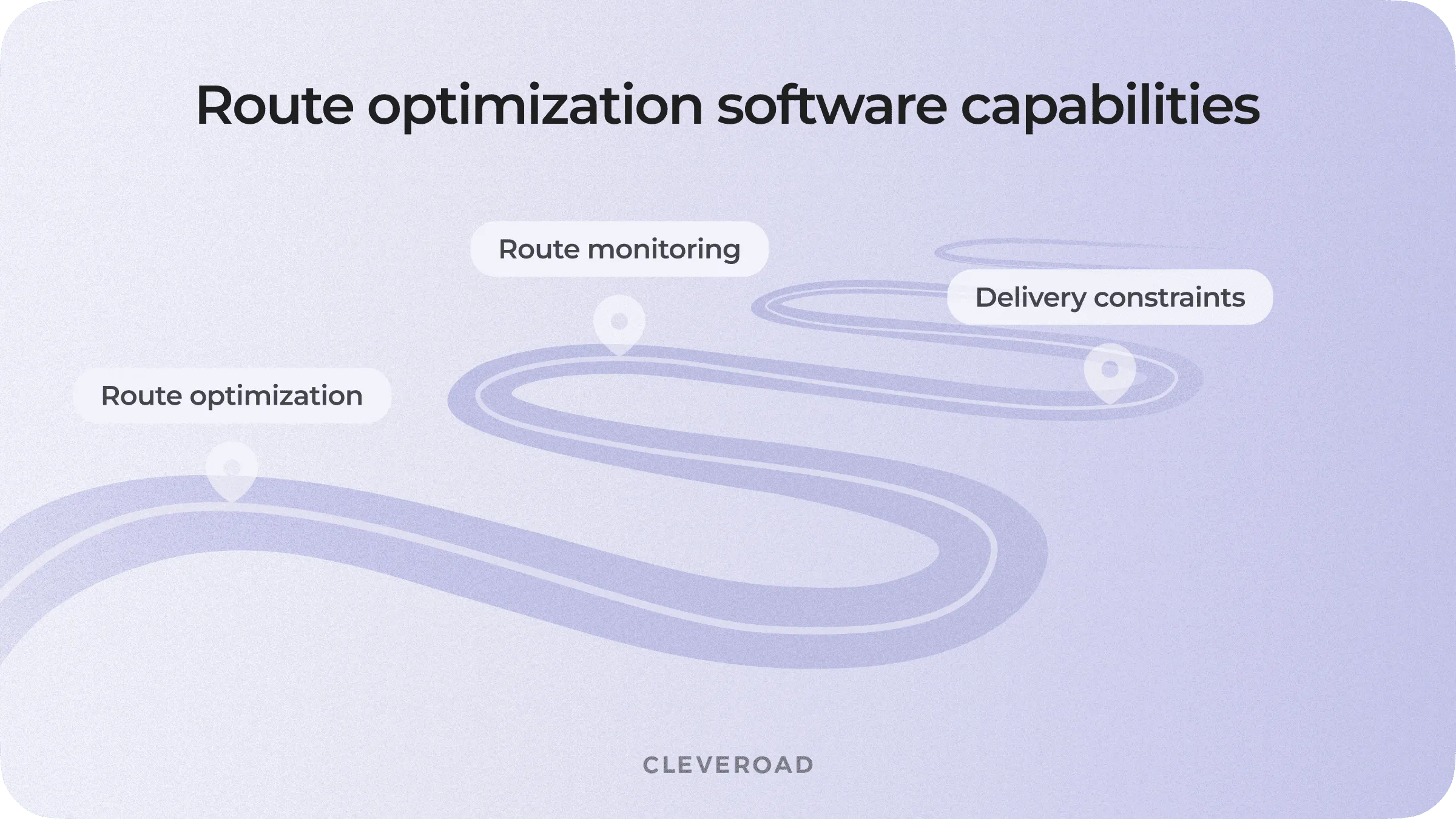 Route optiization capabilities