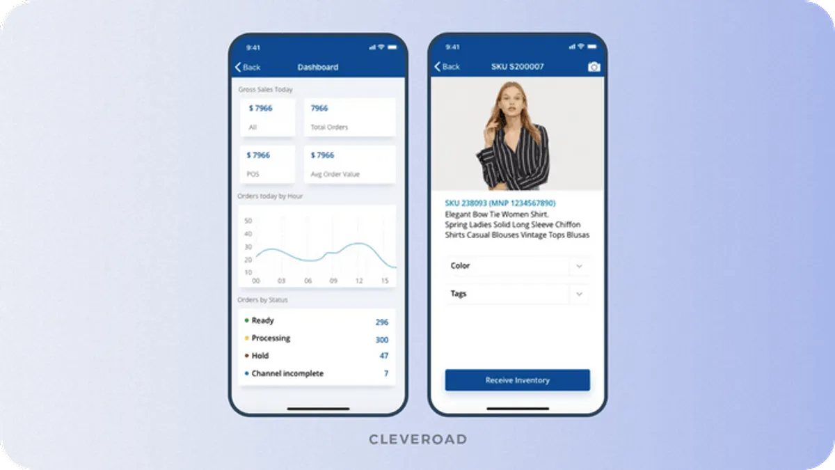 SaaS retail platform developed by Cleveroad