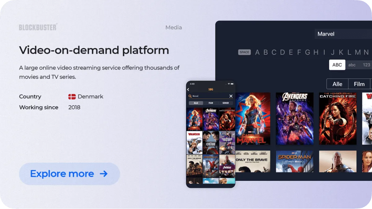 Video-on-demand platform